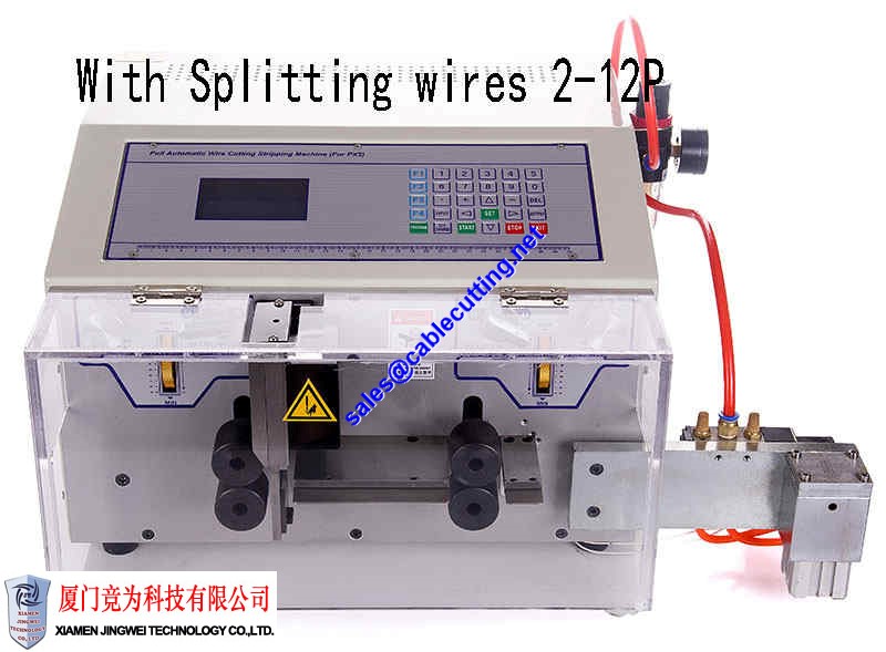 Flat Cable Stripping Cutting and Splitting machine (WPM-09E+S)