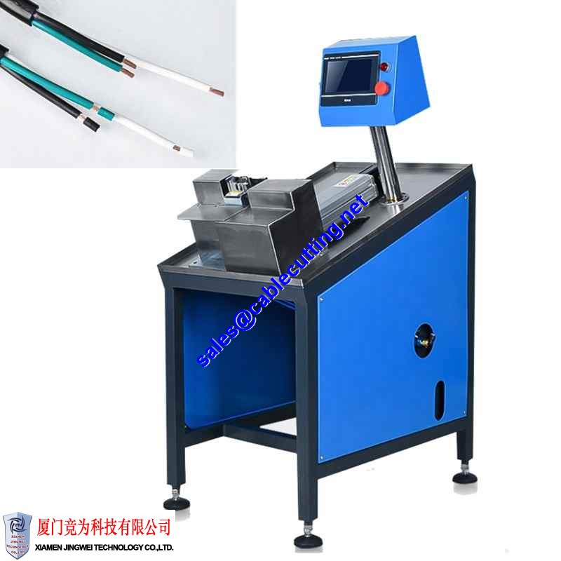 Multi-core sheathed cable inner core long and short wire cut stripping machine WPM-25-290