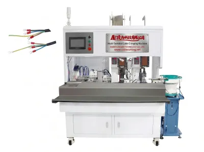 Fully Automatic Multi-Terminal Cable Crimping Machine WPM-555 - Strip & Crimp Machine