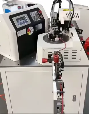 Automatic Single Side Ferrule Crimping Machine JW-A173 - Automatic Wire Crimping Machine