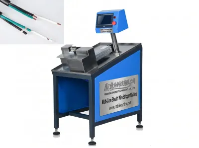 Automatic Multi-Core Sheath Wire Stripper Machine WPM-25-290