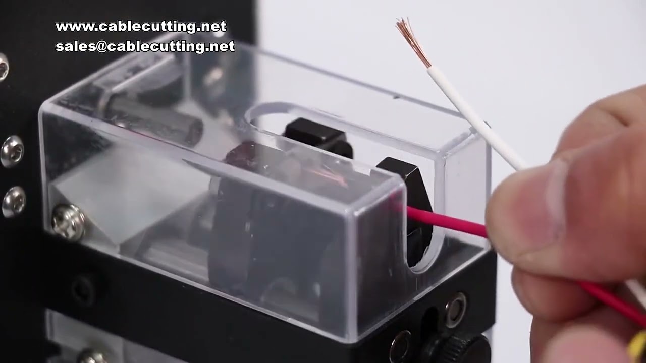 JST Electric Induction Peeling Machine, Semi-Automatic High Precision Small Wire Stripper 0.3-4.0mm²