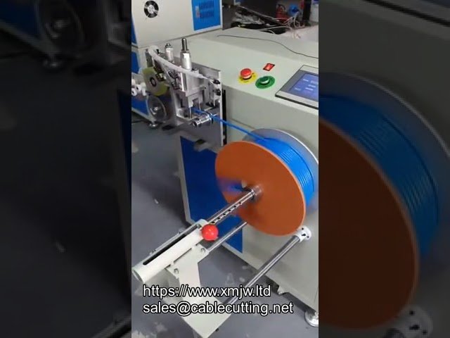 Fully Automatic Cable Wire Winding Coiling and Cutting Tying Machine with Length Measurement
