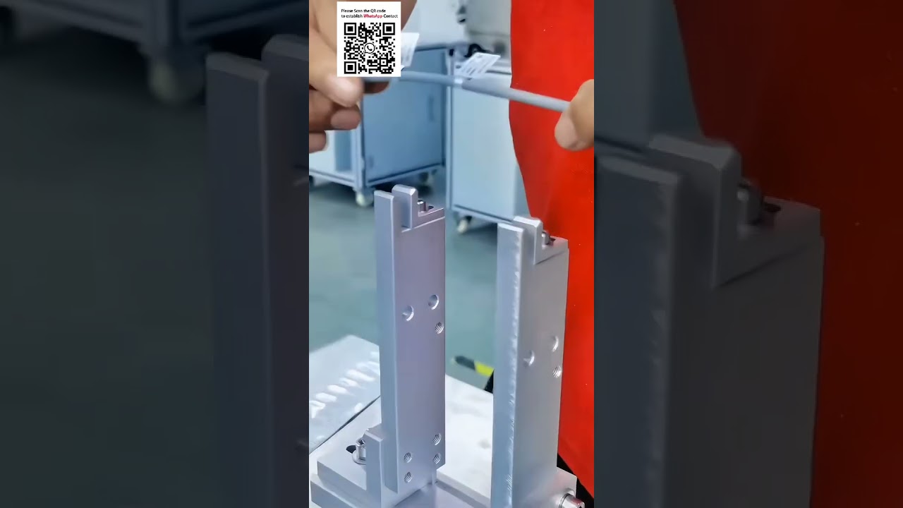 Automatic Fold Over Labeling Machine for Various Wires & Tubes #Automation Equipment