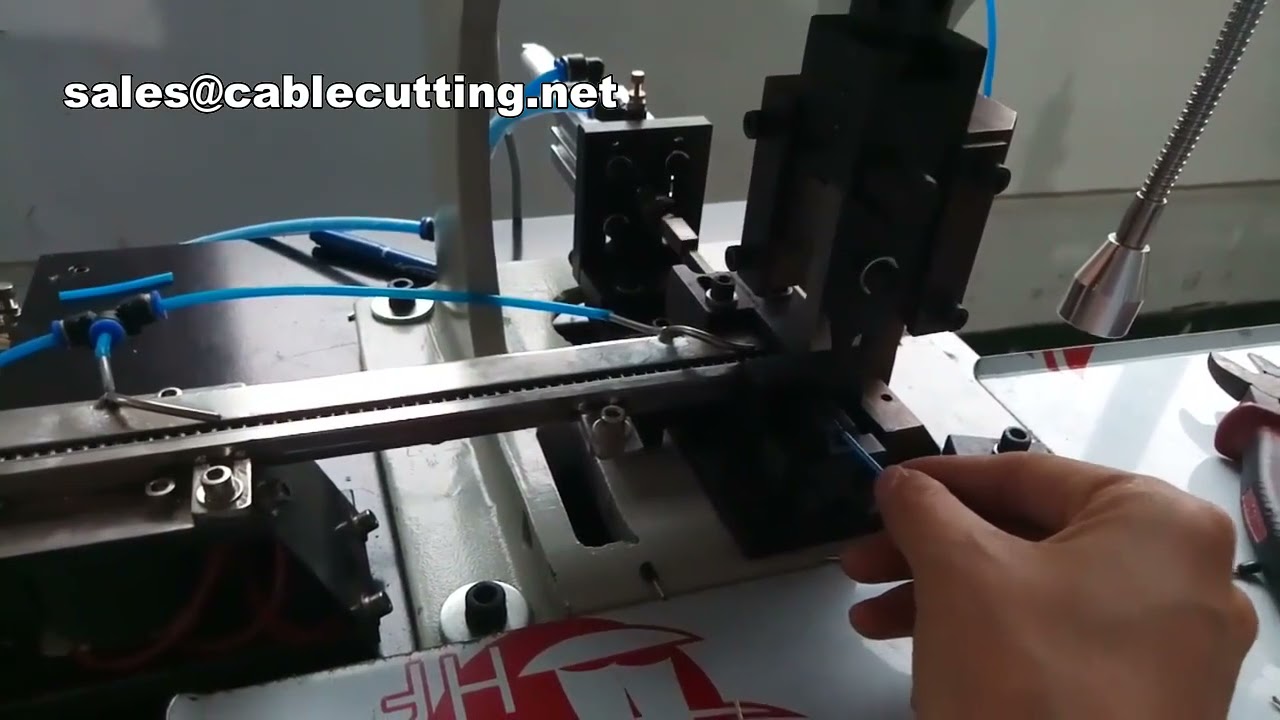 Double Heads Cable Wire Terminal Crimping Machine For Loose Terminal,Cable Wire Terminal Crimping Ma