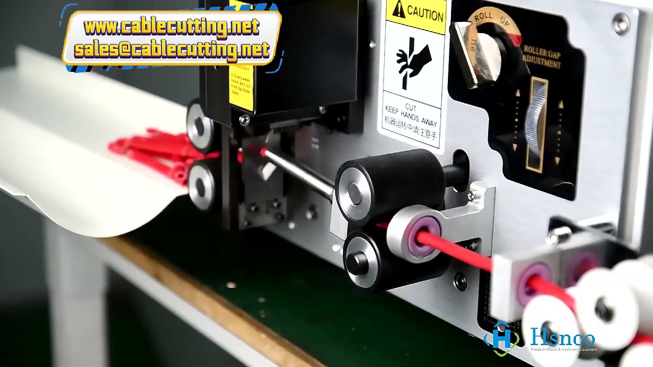 Wire Cutting Stripping Peeling Machine Suitable for 6mm2 Cable with Extra Blade 4 Wheel Drive