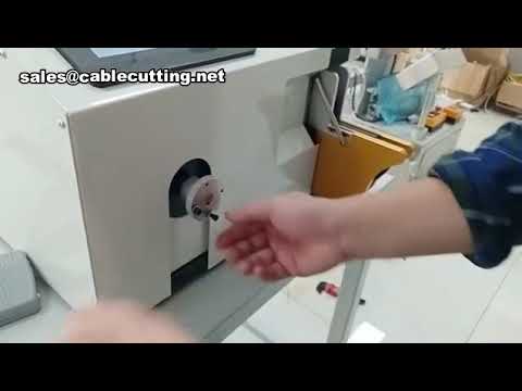 wire winding tie machine operation