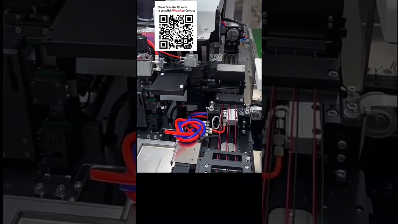 Automatic Single End Wire Processor Cut, Strip, Crimp, Insert Housing & Twist