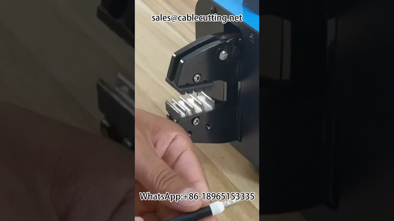 Pneumatic Crimping Pliers for Tube Type Terminals