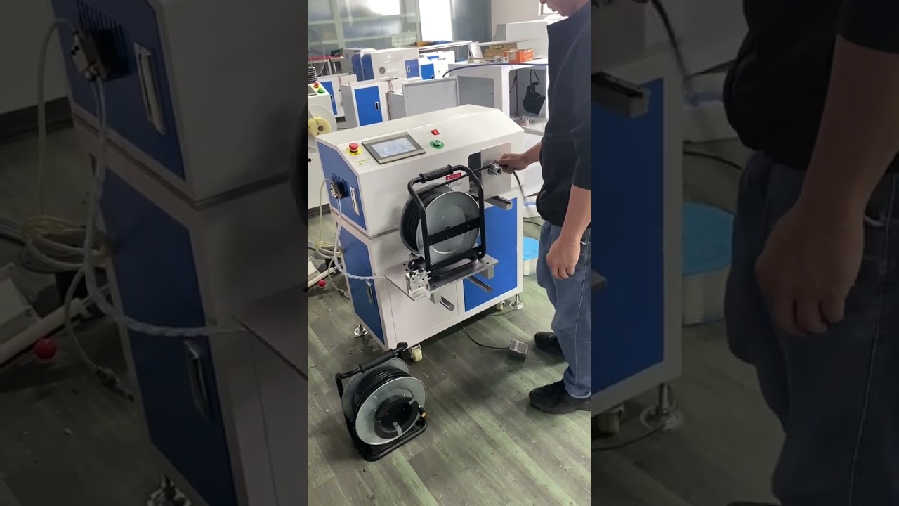 Easy & Fast Coiling Machine for Mobile Cable Reels