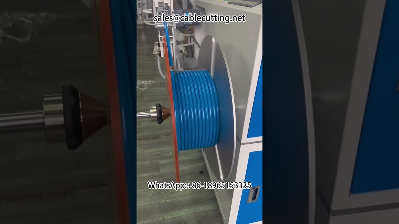 Automatic Meter Winding Machine for Air Hose, Water Hose, and Wire Processing