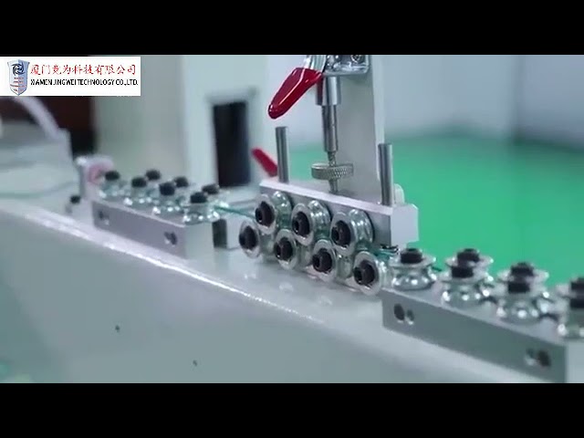 Cable Cutting Stripping PCB Tab Terminal Crimping Machine | Wire Crimping Automation