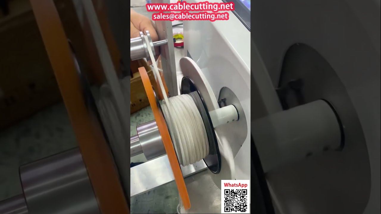 Bobineuse Enrouleuse Automatique à Alignement pour Corde  Sangle