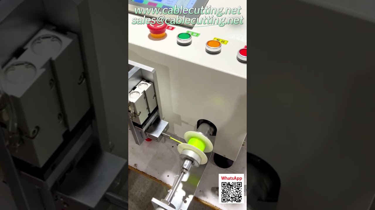 Automatic Cable Winding Machine with Precise Length Metering & Auto-Cut