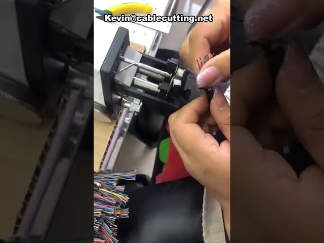 Sheath-Core Peeling Machine | Automated Wire Stripping System