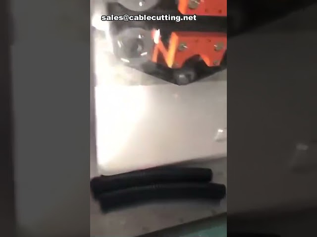 Automatic Touch Screen MDPE LDPE HDPE Water Pipe Cutting Machine with Rotating Cutter