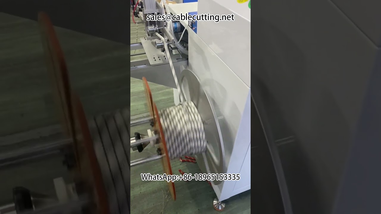 Safety Rope Meter Counting and Winding Machine | Safety Rope Rewinder