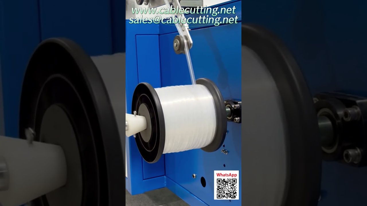 Automatic Winding & Spooling Machine  Adjustable Speed, Neat Coils, Clean Cuts