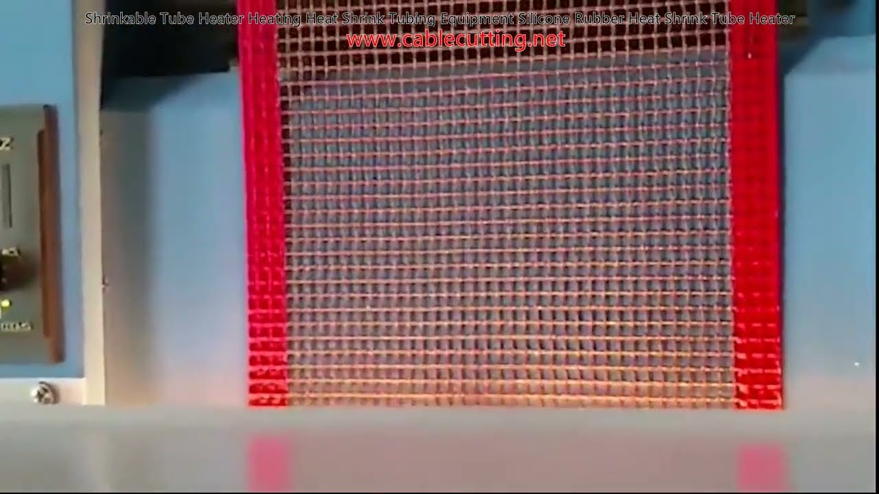 Shrinkable Tube Heater Heating Heat Shrink Tubing Equipment Silicone Rubber Heat Shrink Tube Heater