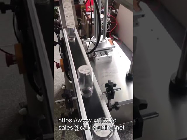 WPM300 Factory Price Automatic Folding Applicator Beverages Bottle Labeling Machine