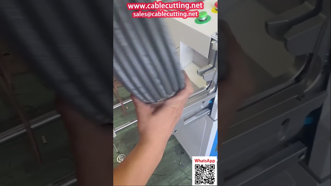 Machine de Comptage, Coupe et Enroulage pour Tuyau de Nettoyeur Haute Pression