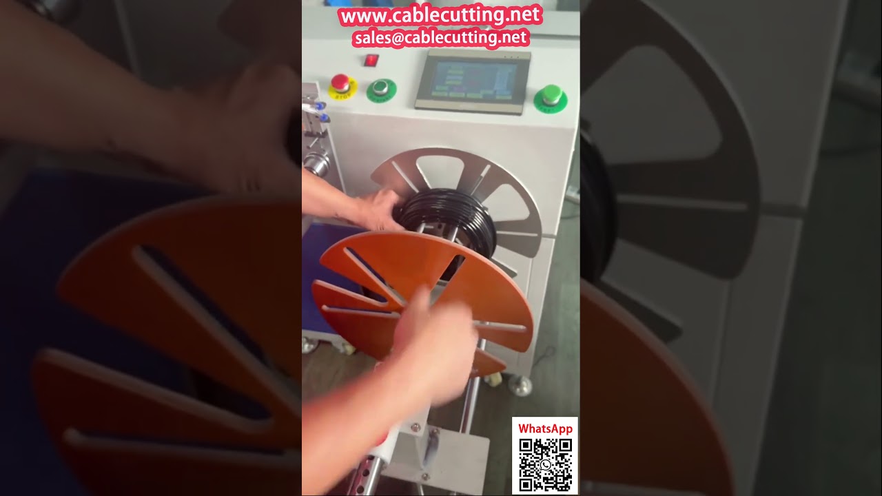 Станок для капельной трубки Счетчик, бухтовка, вязка, перемотка