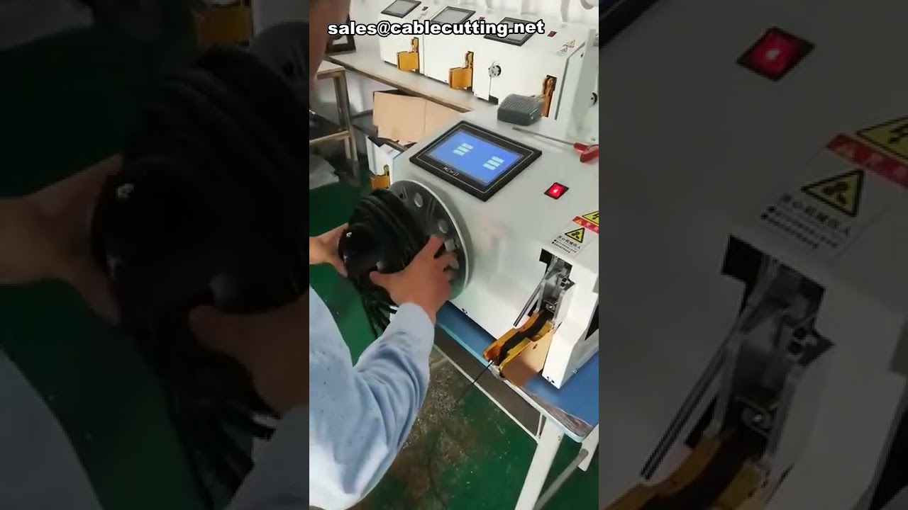 Wiire winding tie machine product show