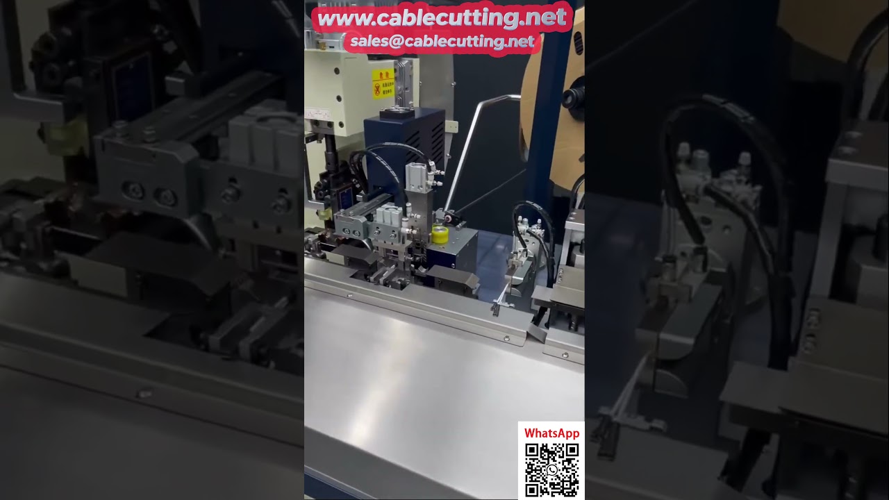 Máquina todo en uno automática y eficiente de crimpado y secado de tubos termorretráctiles