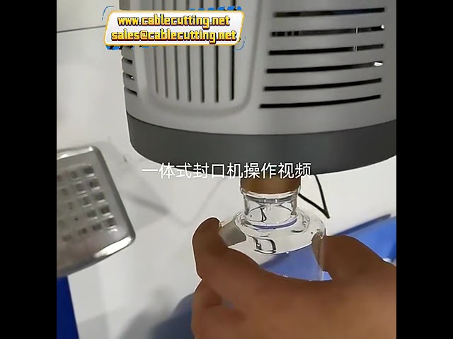 Hand-Held Electromagnetic Continuous Induction Sealer for Honey Plastic Glass Bottle Aluminum Foil