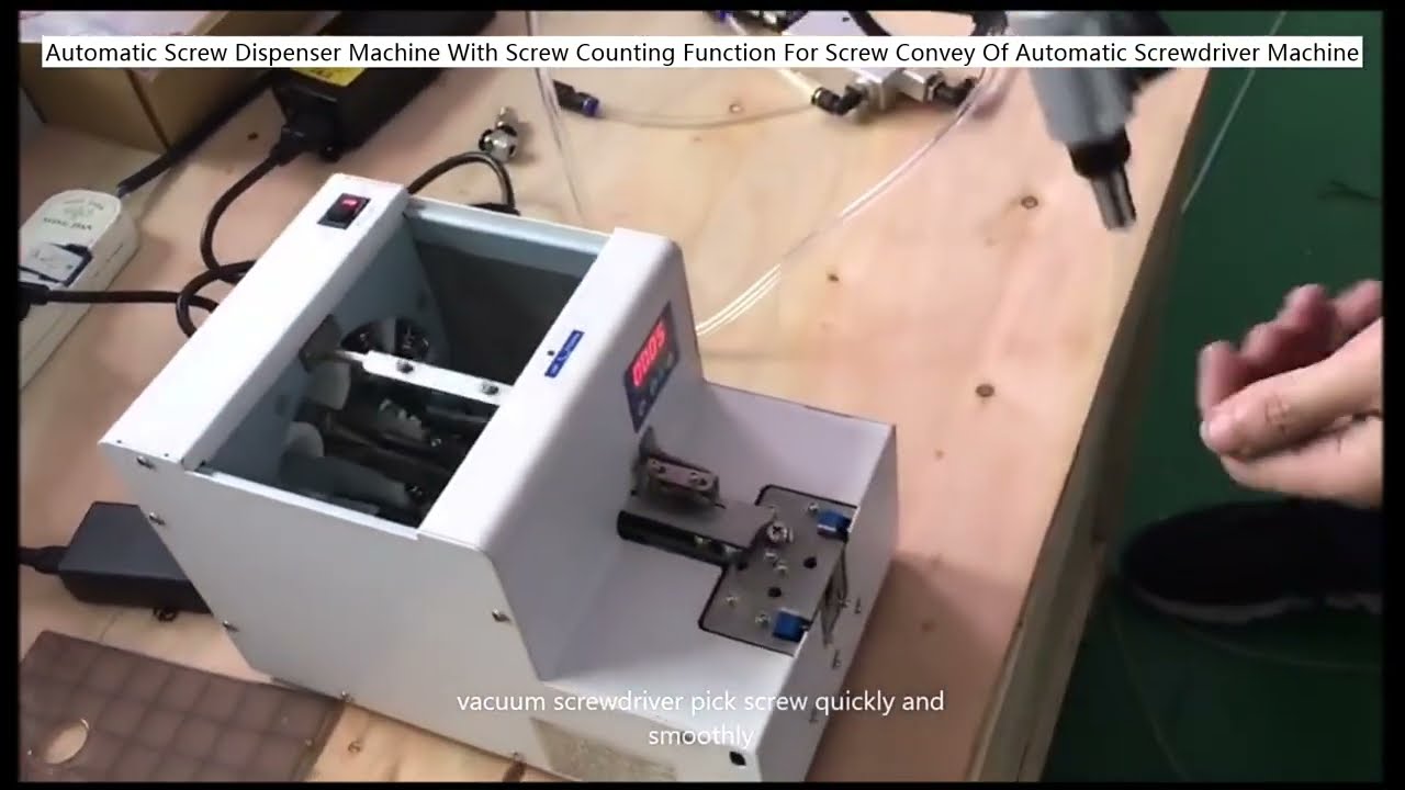 Automatic Screw Dispenser Machine with Screw Counting Function