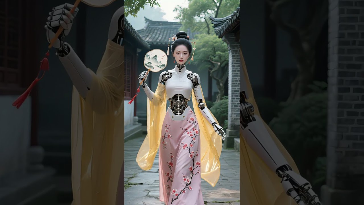 Frigid-Princess Iron Fan Industrial Robot