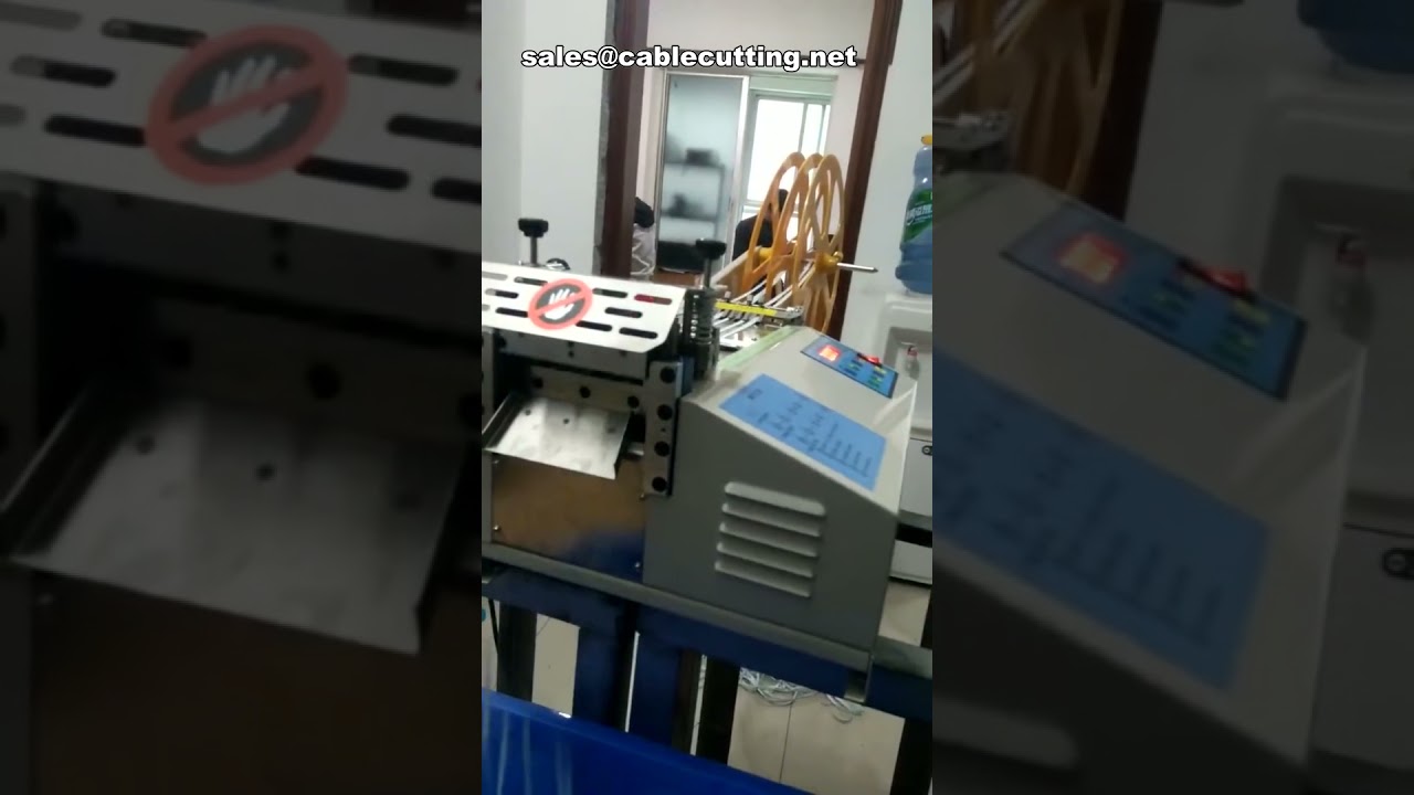 Computer Controlled Magic Tape Cutter and Nylon Rope Cutting Machine M