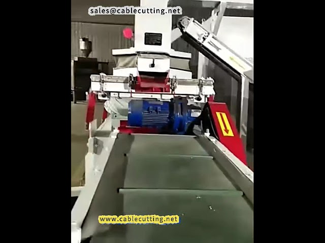 Small Copper Wire Granulator | Waste Thin Wire Copper Plastic Separation Equipment-2