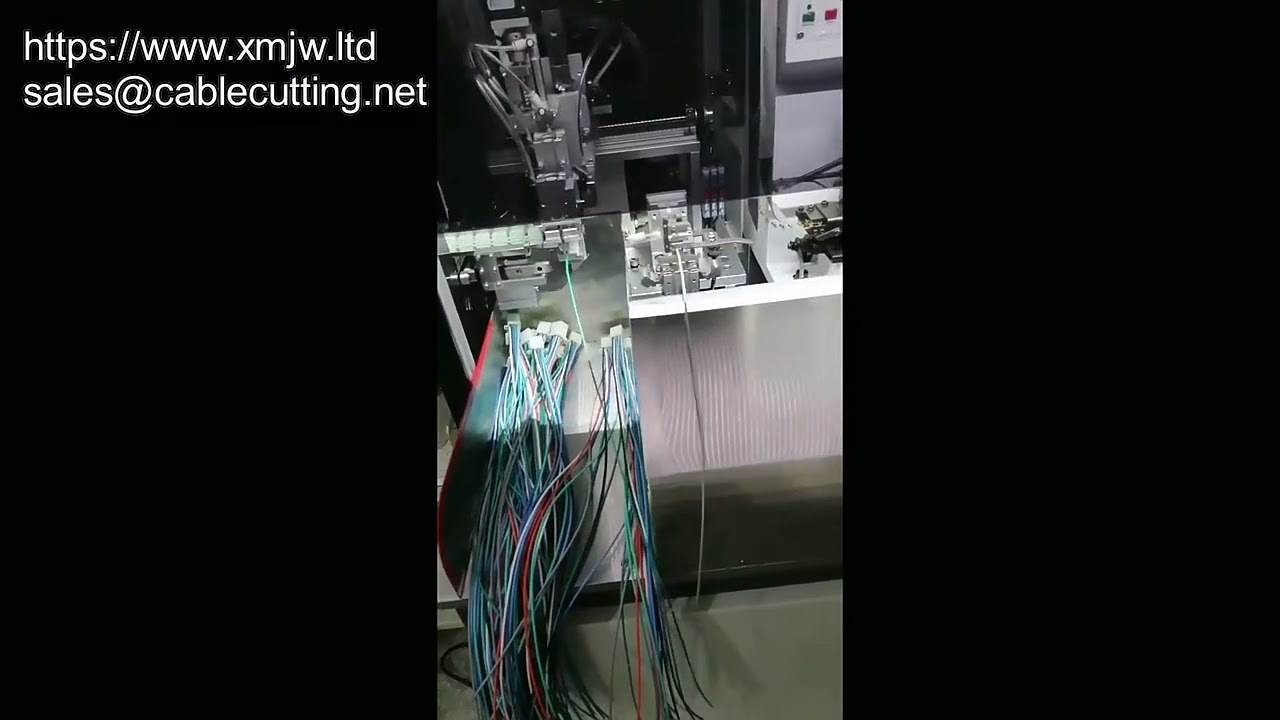 Full Automatic Double-Head Dip-Through Plastic Shell Terminal Machine