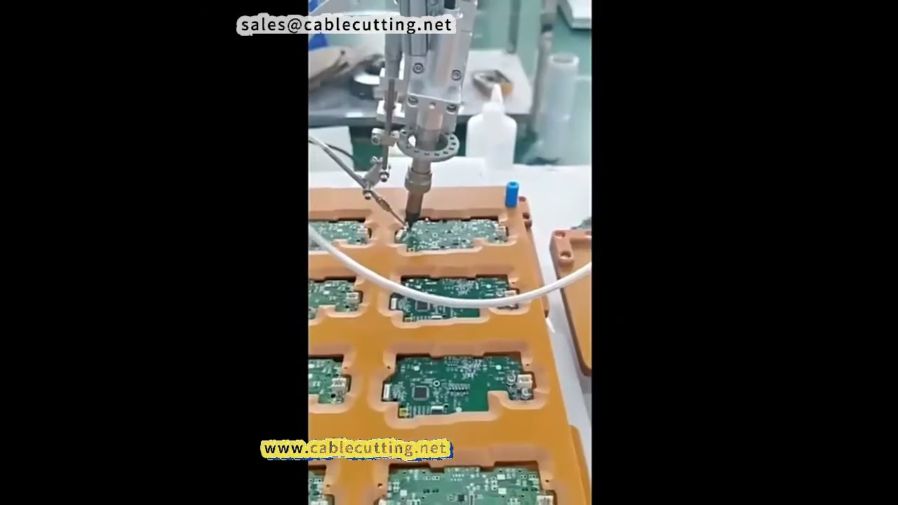 Automatic Soldering Machine for Electromechanical PCB and LED Panel Wire